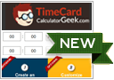 Time Card Calculator with Overtime
